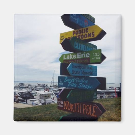 "Kelley's Island" Ohio Magnet (Voorkant)