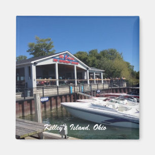 Kelley's Island, Ohio Marina Photo Magnet