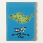 Kelleys Island Ohio Planner (Achterkant)