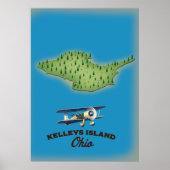 Kelleys Island Ohio Poster (Voorkant)