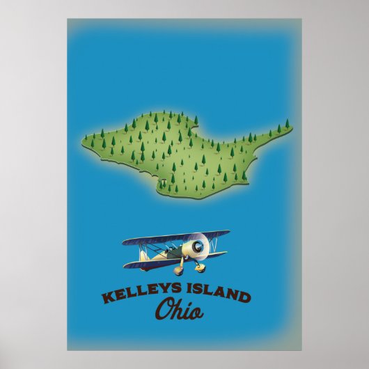 Kelleys Island Ohio Poster (Voorkant)