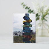 Kelley's Island, Ohio Sign Photo Briefkaart (Staand voorkant)