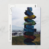 Kelley's Island, Ohio Sign Photo Briefkaart (Voorkant / Achterkant)