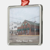 Kelleys Island, Ohio Village Photo Ornament (Links)