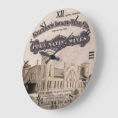 Kelleys Island, Ohio Wine Company Clock Grote Klok (Hoek)