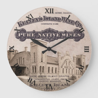 Kelleys Island, Ohio Wine Company Clock Grote Klok