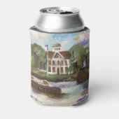 Kelleys Island Painting #1 Blikjeskoeler (Blikje Achterkant)