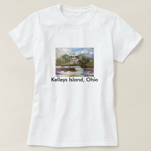 Kelleys Island Painting #1 T-shirt (Design voorkant)