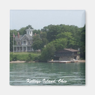 Kelley's Island Photo Magnet