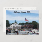 Kelley's Island Portside Marina Ohio Briefkaart (Voorkant / Achterkant)