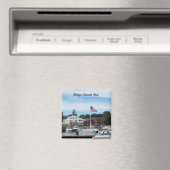 Kelley's Island Portside Marina Ohio Magnet (Insitu (Vaatwasser))