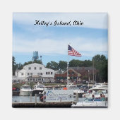 Kelley's Island Portside Marina Ohio Magnet (Voorkant)