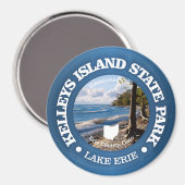 Kelleys Island SP Magneet (Voorkant / Achterkant)