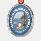 Kelleys Island SP Metalen Ornament (Links)