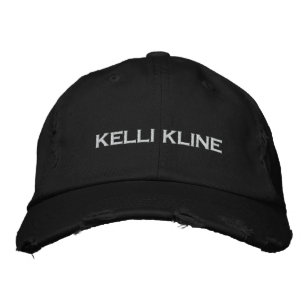 KELLI KLINE Distressed Baseball Hat Pet
