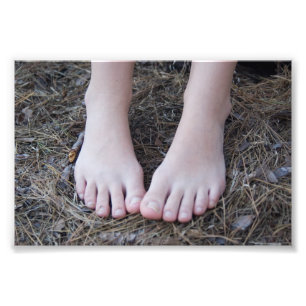 Kellie Feet Photo Print Foto Afdruk