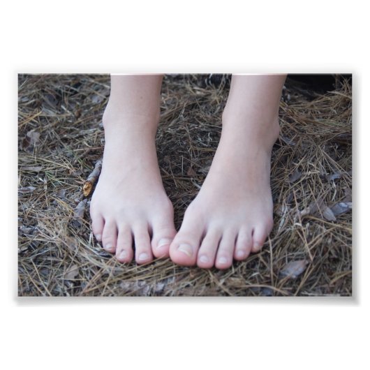 Kellie Feet Photo Print Foto Afdruk (Voorkant)