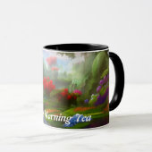 Kelli's Morning Tea Gepersonaliseerd  Mok (Voorkant rechts)