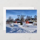 Kello, Finland Briefkaart (Voorkant / Achterkant)