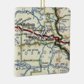 Kellogg en de Kaart van identiteitskaart van Walla Keramisch Ornament (Rechts)