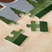 Kellogg Idaho Fun Retro Snowy Mountains Legpuzzel (Zijkant)