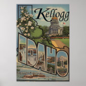 Kellogg, Idaho - Grote Letter-scènes Poster (Voorkant)