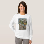 Kellogg, Idaho - Grote Letter-scènes T-shirt (Voorkant volledig)