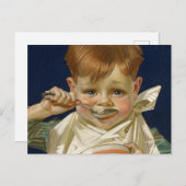 Kellogg's Kids, 1920 by J. C. Leyendecker Briefkaart (Voorkant / Achterkant)