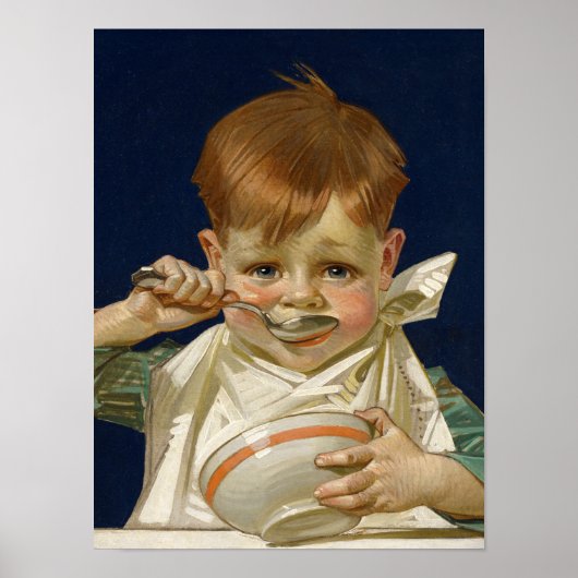 Kellogg's Kids, 1920 by J.C. Leyendecker Poster (Voorkant)