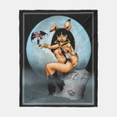 KELLY as vampi Fleece Deken (Voorkant)