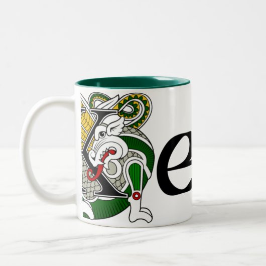 Kelly Celtic Dragon Mok (Links)