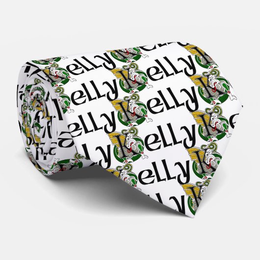 Kelly Celtic Dragon Stropdas (Opgerold)