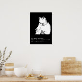 Kelly Charcoal Poster (Keuken)