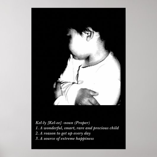 Kelly Charcoal Poster (Voorkant)