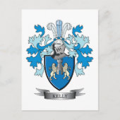 Kelly-Coat-of-Arms Briefkaart (Voorkant)