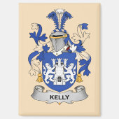 Kelly Coat of Arms Magnet (Voorkant)