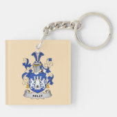 Kelly Coat of Arms Stone Keychain (Achterkant)