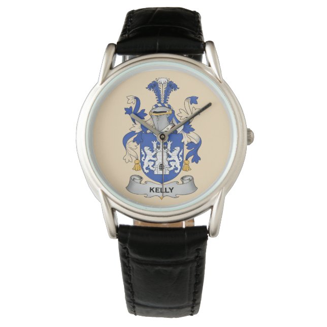 Kelly Coat of Arms Watch Horloge (Voorkant)