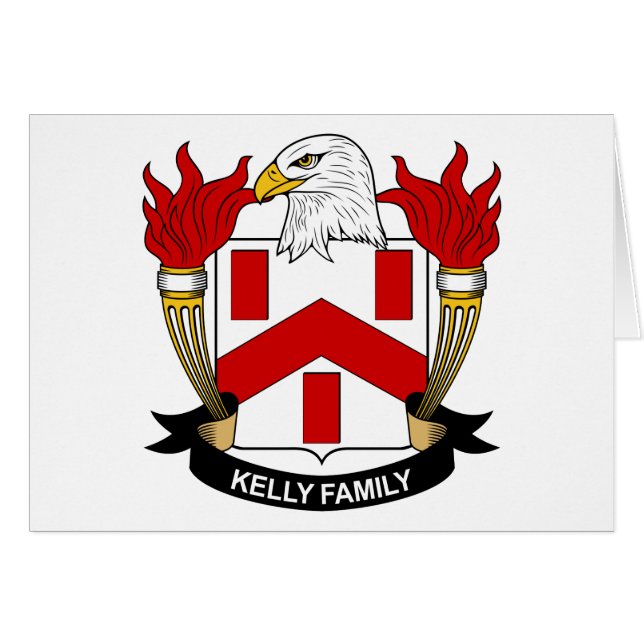 Kelly Family Crest (Voorkant Horizontaal)