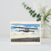  Kelly Fields Aviation Field Airplane test Briefkaart (Staand voorkant)