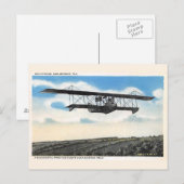  Kelly Fields Aviation Field Airplane test Briefkaart (Voorkant / Achterkant)