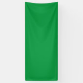 Kelly Green #06983E, Algae Vinyl Banner (Verticaal)
