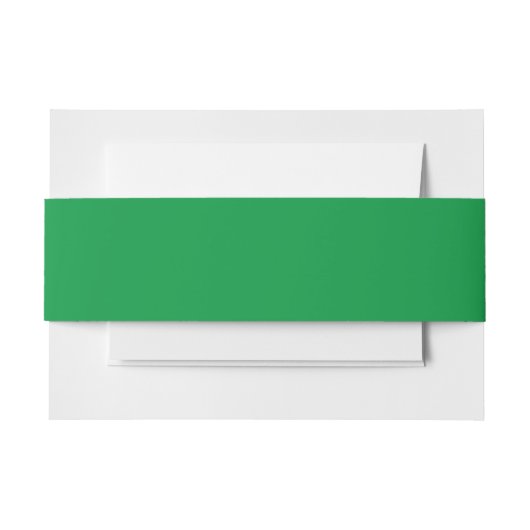 Kelly Green #06983E mailing accessoires Uitnodigingen Wikkel (Voorkant Voorbeeld)