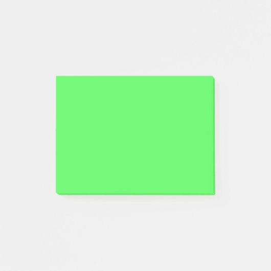 Kelly Green Bright Spring Neon Colour Trend 2015 Post-it® Notes (Voorkant)