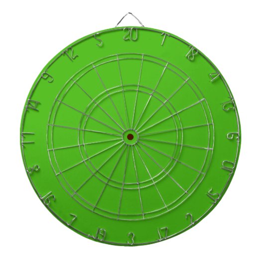 Kelly Green Designer Monochromatic Dartbord (Voorkant)