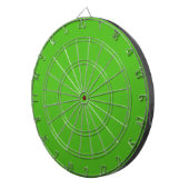 Kelly Green Designer Monochromatic Dartbord (Voorkant Rechts)