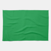 Kelly Green effen kleur Theedoek (Horizontaal)