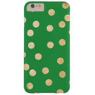 Kelly Green en Gold City Stippen Barely There iPhone 6 Plus Hoesje