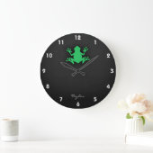 Kelly Green Frog Grote Klok (Huis)
