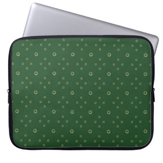 Kelly Green | Golden Zinnia Sun Laptop Sleeve